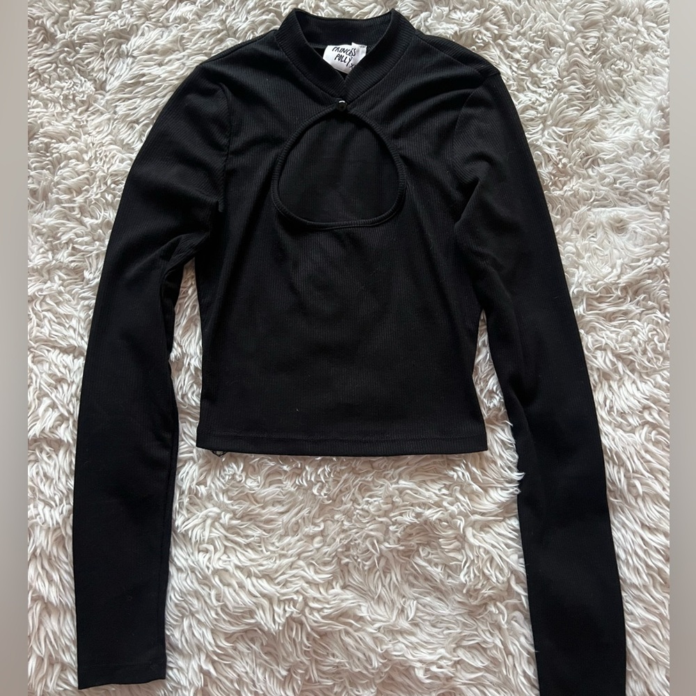 Princess Polly Carenza Top Black - Picture 3 of 5